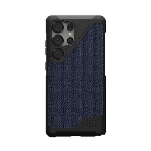 Image of Urban Armor Gear Thermoplastic Polyurethane UAG Metropolis LT Rugged Heavy Duty Shockproof Protective Case /Cover Designed for Galaxy S25 Ultra 5G(2025)Magnetic Charging Compatible-Kevlar Mallard,Black