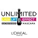 L’Oréal Paris Makeup Unlimited Lash Lifting and Lengthening Washable Mascara, Blackest Black