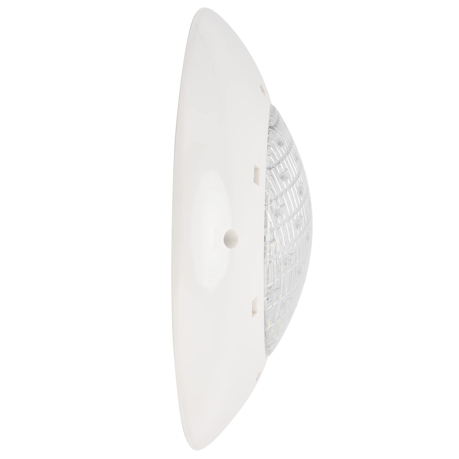 Fafeicy Poollampe, AC12V LED-Unterwasserleuchte mit Warmem Licht, IP68-Wasserdichtigkeit, Wandmontierte Unterwasser-Schwimmbadlampe, Unterwasser-Inselleuchten (18W)