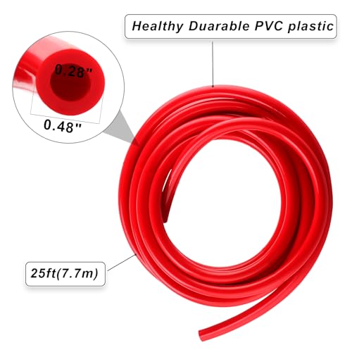 Kit distribution CO2 de qualité supérieure avec tuyau à gaz PVC rouge MRbrew