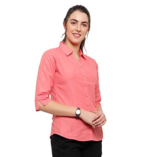 Image of Blue RoninWomen Stylish Western Official Formal Shirts for Women Regular fit Shirts for Women
