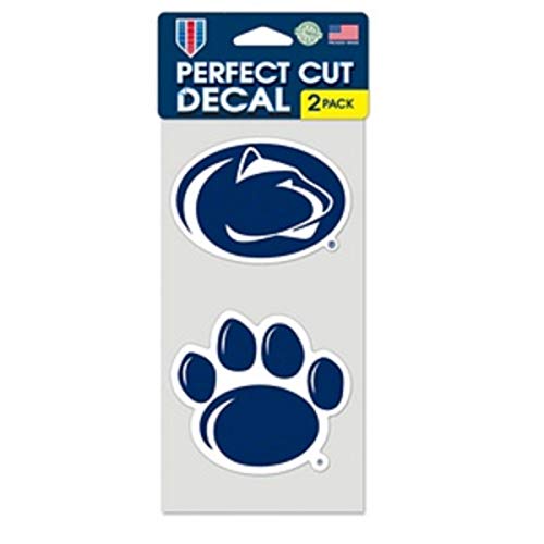 NCAA Penn State University Perfect Cut Decal (Set of 2), 4
