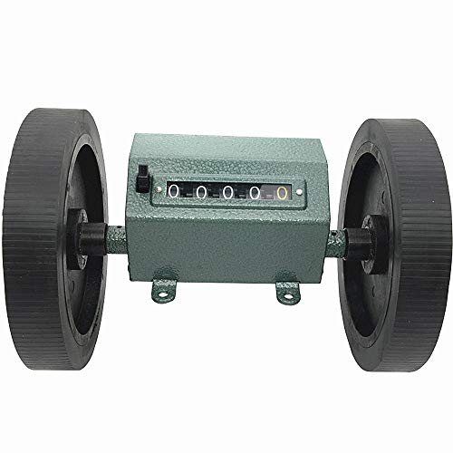 Z96-F Roller-Type Length Meter Counter Roller-Type Counting Machine Length Measuring Machine with Counter Range:0-9999.9 Meter/Yard (Yard)