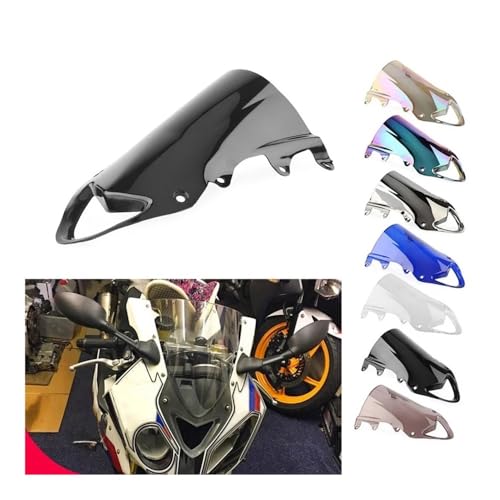 Déflecteur S1000RR double bulle pour réduire le vent