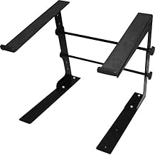 Ultimate Support JS-LPT100 JamStands Series Multi-Purpose Laptop/DJ Stand w/Adjustable Base and Clamps