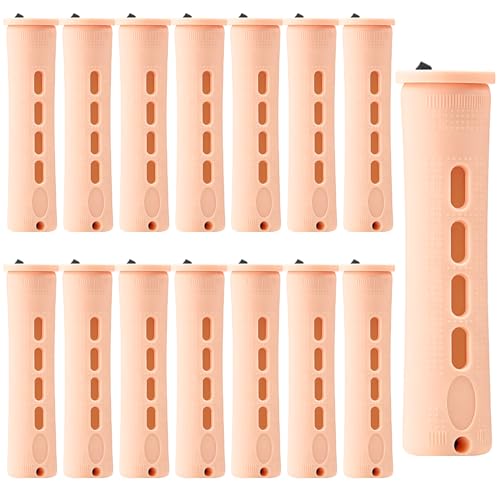 60 Pcs Perm Rods for Long Hair Cold Wave Perm Rods Set for Womens Long & Short Plastic Curling Rollers for Hair Curling and DIY Hairdressing Styling Tool