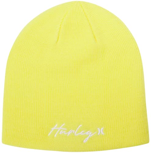 Bonnet Hurley femme chaud hiver Script Staple Shallow Knit Beanie