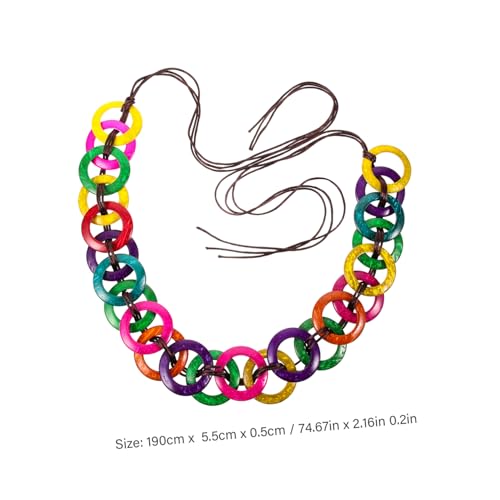 Multi-colored Waist Belt for Women Tie Back Decorative Rope Belt Fashionable Accessory for and Skirts for Parties and Festivals2