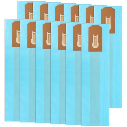 PK80009 Vacuum Bags for Oreck Commercial XL Upright Filtration Bags, Compatible with Oreck XL Models without Bag Docks XL2000, XL8000, XL9000 and Commercial Series - 12 Pack