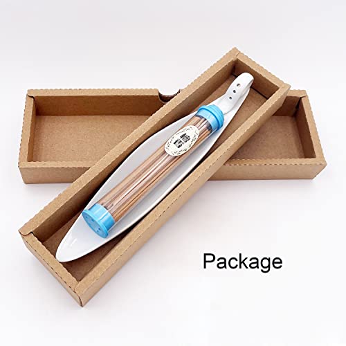 Yieneng WHITE PORCELAIN INCENSE HOLDER For Sticks, 3 Holes For Different Size Incense thumb #7