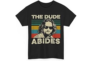 The Dude Abides Vintage T-Shirt - Big Lebowski Shirt