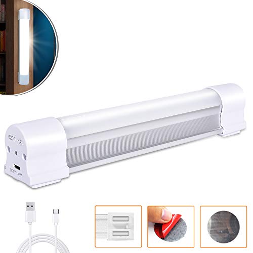 LETOUR LED Tube Magnetic Light Work Lights 4000Lumens 5 Lighting Options Camping Lantern