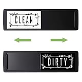 Dishwasher Magnet Clean Dirty Sign Indicator, Lissaberg Kitchen Dish Washer Refrigerator Magnet, Upg