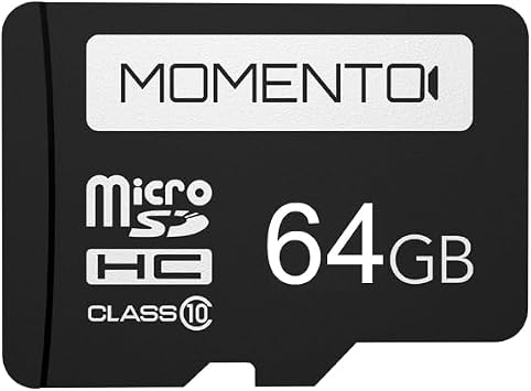 Momento M8 PRO 3-Ch 2K QHD w/Dual 5.0GHz Wi-Fi + GPS Front & Rear Dash Camera Kit (MD-8200) Includes 64GB MicroSD Card