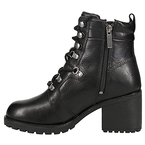 Image of Harley-Davidson Women's Marinda 5-Inch Black Motorcycle Boots, D84760