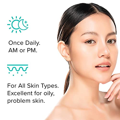 AmazonUs/CLMC5 ClarityRx Down + Dirty Detoxifying Charcoal Based Exfoliating Face Wash, Natural Facial Scrub Micro Exfoliant for Oily Skin, Paraben Free, Cruelty Free