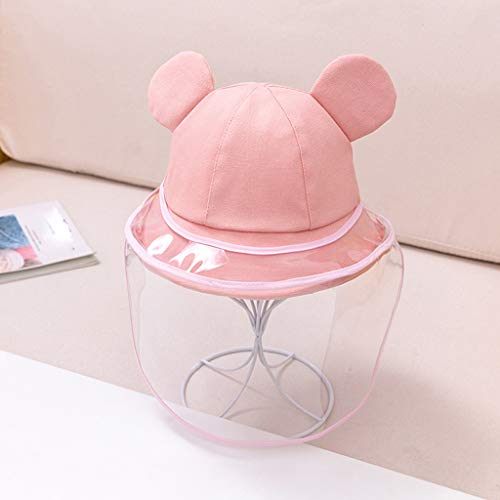 Kids Clear Safety Face Shields Mask Respiratory Protection Anti Spitting Protective Hat Face