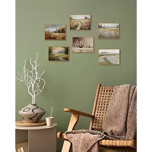 KISSFOX Vintage Fall Landscape Wall Art Framed Autumn Nature Scenery Canvas Prints Country Painting Picture Decor Artwork Rustic Farmhouse Gallery Office Living Room Bedroom Bathroom KISSFOX Vintage Fall Landscape Wall Art Framed Autumn Nature Scenery Canvas Prints Country Painting Picture Decor Artwork Rustic Farmhouse Gallery Office Living Room Bedroom Bathroom