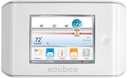 Ecobeesmart Thermostat Heat Cool With Full Color Touch
