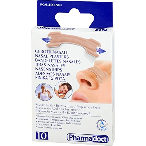 Cerotti Trasparenti Nasali Tnt Pelle, 10Pz