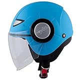 Kappa CASCO JUNIOR KJ05 BLU ELETTRICO OPACO JM