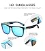 DUBERY Classic Polarized Sunglasses for Men Women Retro 100% UV Protection Driving Sun Glasses D731,2Pack(Black/Blue+Black&Red/Red)
