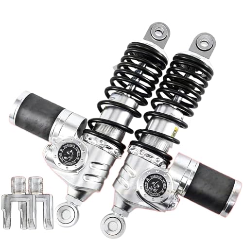 �o�C�N�p�V���b�N�A�u�\�[�o�[ NIU�p Ninebot�p M95C�p MZ�p Mmax110p�p ZEEHO�p AE4�p AE5�p 270-335MM ���A�V���b�N�A�u�\�[�o�[�f���A���_���s���O���f���A�V���b�N(Silver-305MM Fork)