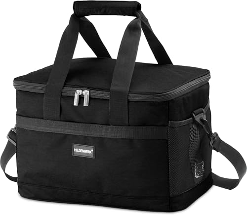 HELDENWERK Kühltasche klein 20L faltbar – Kühlbox bis zu 12h Kühlleistung auslaufsicher & wasserdicht – Thermotasche, Pi...