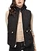 NE PEOPLE Womens Lightweight Quilted Faux Fur Inside Zipper Vest (S-3XL)