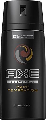 Axe déodorant spray Dark Temptation x 6 pour éliminer les traces de transpiration