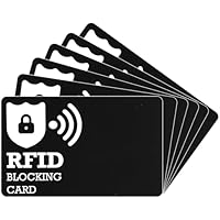 DiULi Tarjeta Anti RFID/NFC, 6 Piezas Tarjetas de Bloqueo RFID,