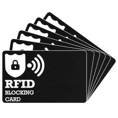 DiULi Tarjeta Anti RFID/NFC, 6 Piezas Tarjetas de Bloqueo RFID, Tarjetas Anti RFID Fraude Protección, Ligero y Portátil, Seguro y Duradero, Adecuado para Uso Diario y Viajes (Tipo B Negro+Blanco) | Ya disponible en tu tienda friki favorita! En mundofriki.es! DiULi Tarjeta Anti RFID/NFC, 6 Piezas Tarjetas de Bloqueo RFID, Tarjetas Anti RFID Fraude Protección, Ligero y Portátil, Seguro y Duradero, Adecuado para Uso Diario y Viajes (Tipo B Negro+Blanco) | Ya disponible en tu tienda friki favorita! En mundofriki.es!