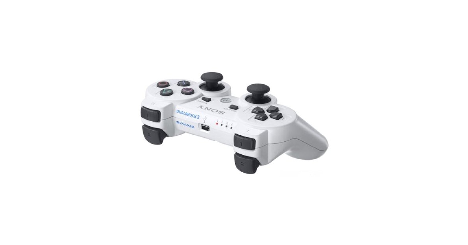 新品　PS3 ワイヤレスコントローラ クリアホワイト　DUALSHOCK3 Amazon.com: PS3 Dualshock 3 wireless controller - White