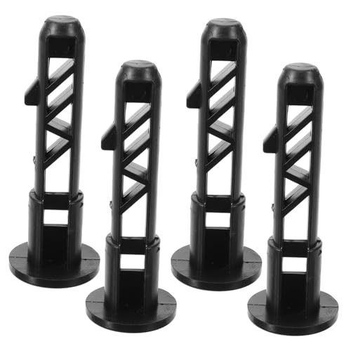 HOMOCONO 4pcs Outdoor Trash Can Latches Wheeled Bin Lid Locking for Garbage Cans Smooth Operation Compatible with Various Outdoor Trash Bins