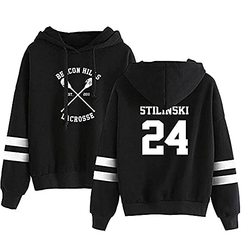 Teen Wolf Hoodie Unisex Pocketless Sleeve Women Men Outwear Harajuku Streetwear Stilinski 24 Fashion Clothes
