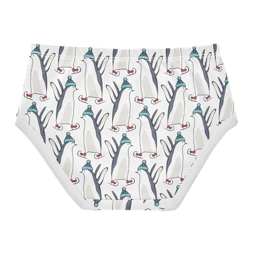 Girls' Underwear Penguins Cotton Stretch Comfort Toddler Panties2
