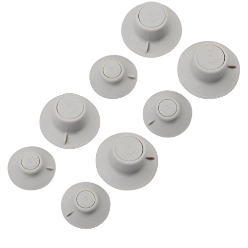 Qunqi 8Pcs Laptop Cooling Pad Rubber Feet Heat Reduction Stand Cooler for Notebook/Laptop
