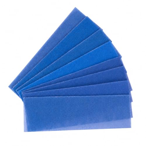 25 Bandes Abrasives en Maille 70 x 198 mm, Grain 600, Pour Ponçage Manuel
