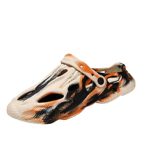 Zapatillas de verano transpirables tipo zuecos con punta cerrada y suela antideslizante