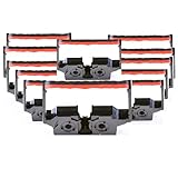 Monroe Systems for Business P51S Super Saturated Printing Calculator Ribbon cartridges (12-Pack)