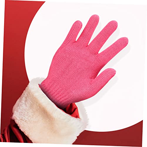 BESPORTBLE 24pairs Boys and Girls Knitted Gloves Winter Warm Gloves for Toddlers Full Finger2