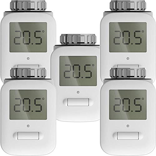 Preisvergleich Produktbild Telekom Smart Home Heizkörperthermostat 5er Pack