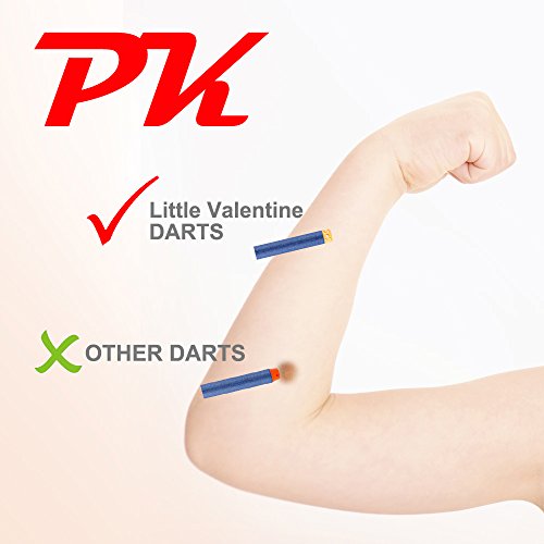 Little Valentine (Soft Tip Waffle Darts 200-Dart Refill Pack for Nerf N-Strike Elite