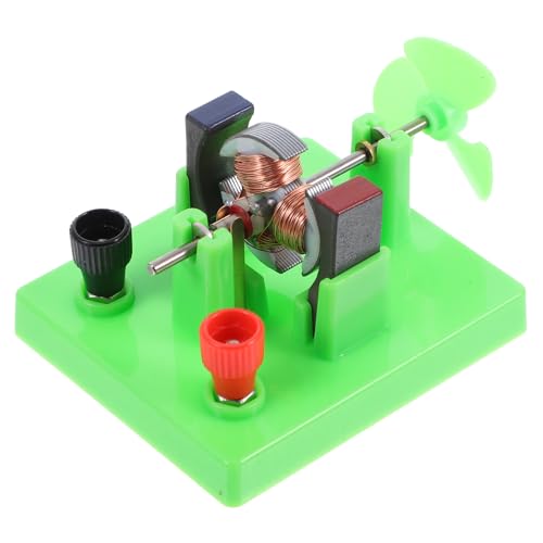 LALADEFIEE Motor Eléctrico de CC Abierto para Experimentos Científicos Kit de Ensamblaje Pequeño de Material Didáctico para Educación Física Secundaria Juguete Stem Práctico para Aula