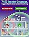 Mucard Fastest WiFi Extender/Booster | Latest Release Up to 74% Faster | Broader Coverage Than Ever WiFi Signal Booster for Home | Internet Booster WiFi Repeater, w/Ethernet Port, Made for USA