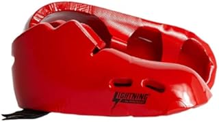 ProForce Lightning Kicks Sparring Shoes / Footgear - Red - Size 5-6 | Child Large