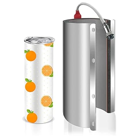 korvre 30Oz 110V Tumbler Heat Press Attachment, for Tumbler Heat Press Machine,Apply to 11Oz,12Oz,16Oz,20Oz,30Oz Mug US Plug Cover
