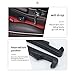 IHOTDER 2PCS Car Seat Gap Filler - Car Seat Gap Filler Organizer for Holding Phone,Key,Purse - Universal Car Gap Filler Fits Car Truck SUV Car Interior Accessories (Black/2PCS)…