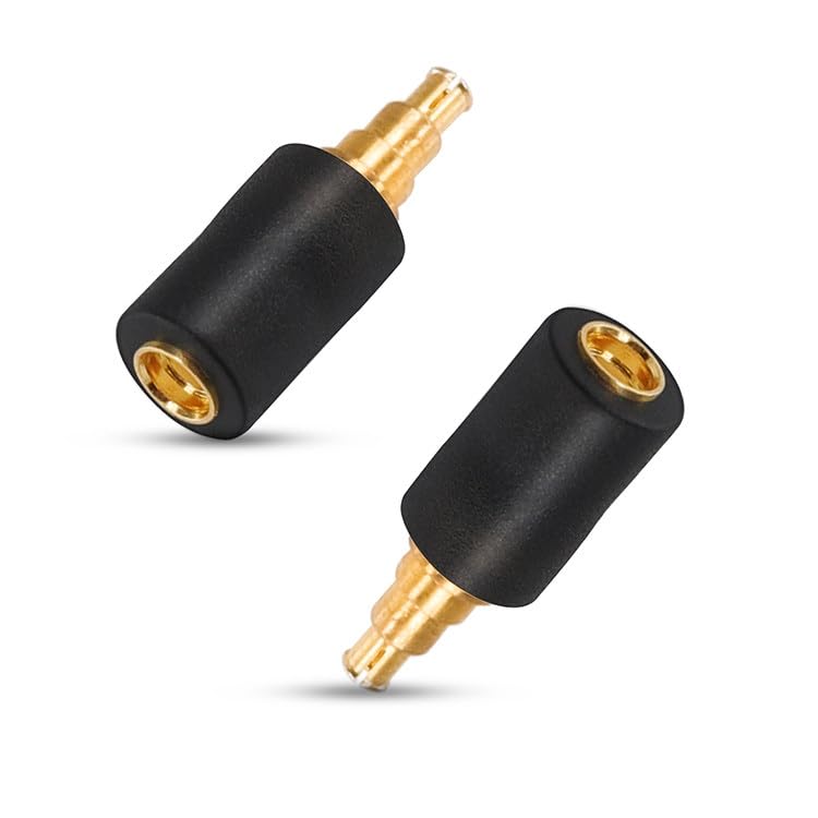 Adaptateur IE40 vers MMCX femelle compact et robuste pour un signal audio sans perte