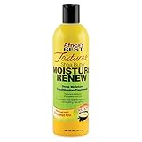 Africa's Best Textures Moisture Renew, Wash Out Hydrating Hair Treatment, Great for All Hair Types Bottle, 12 Ounce
